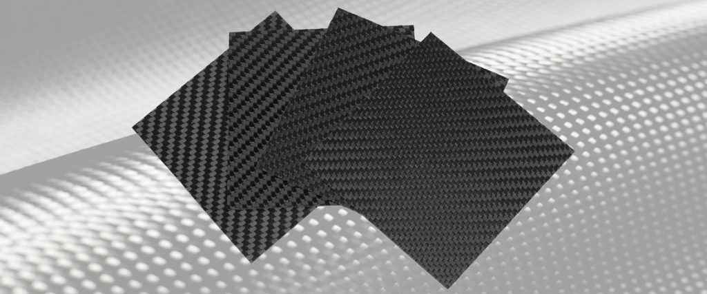 Laminated carbon fiber sheet