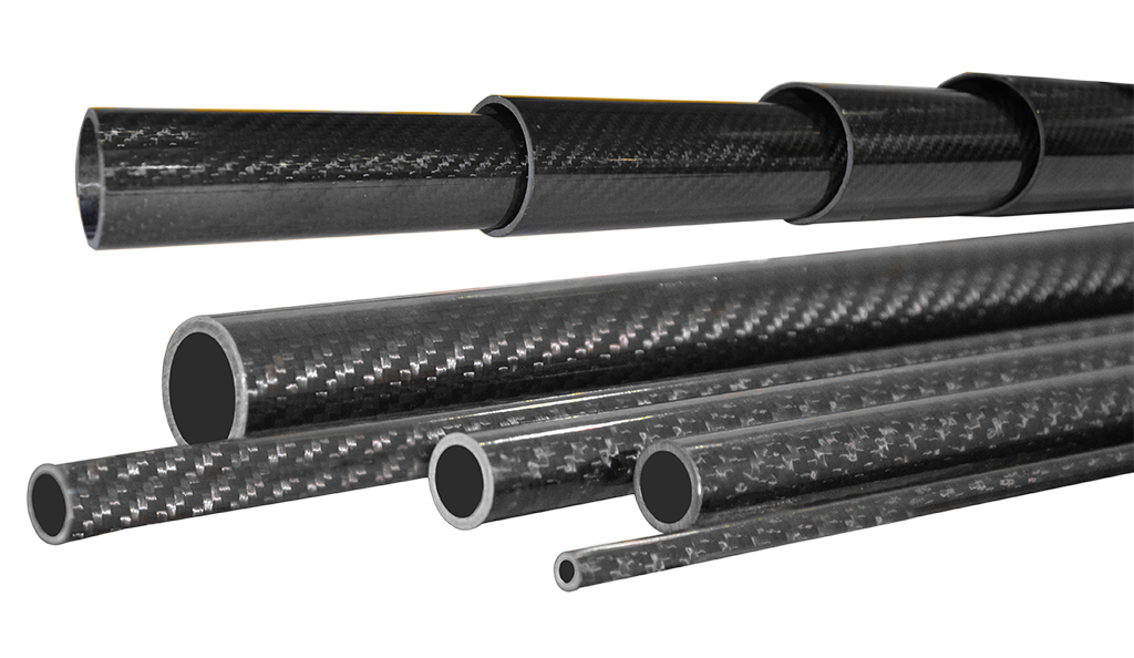 carbon fiber roll wrapped tuber