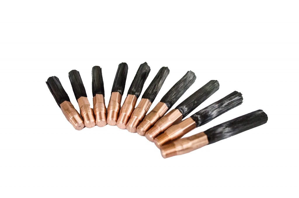 carbon fiber composite brush