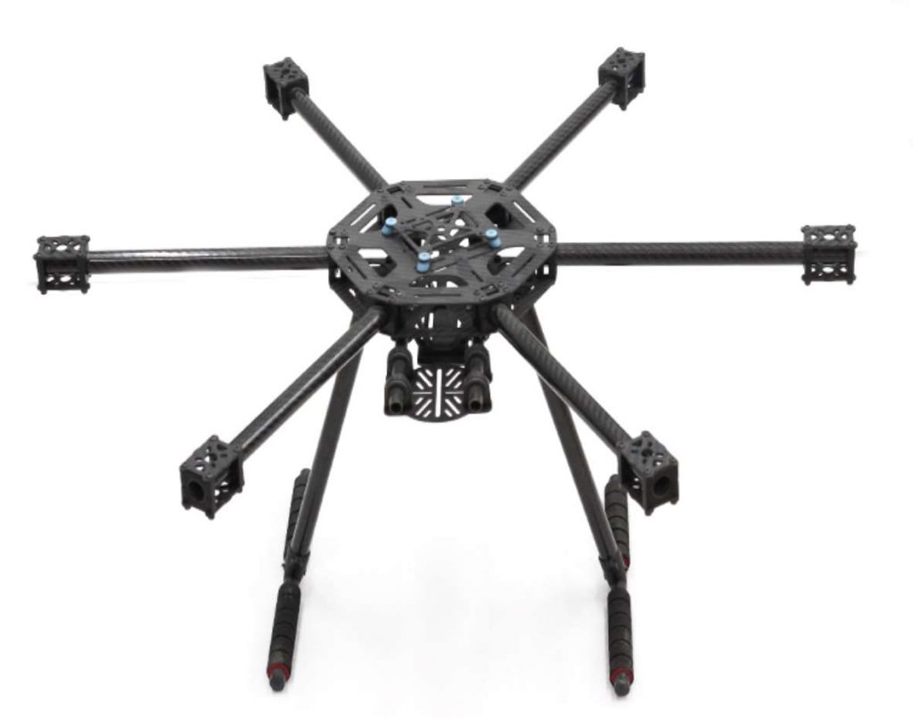 carbon fiber drone assembly