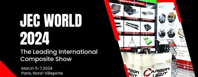 JEC-World-Post Carbon light exhibited in JEC world 2024 held in paris nord