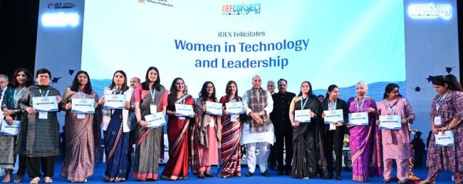 DefConnect-2024-ADITI_1 DefConnect 2024. IDEX felicitates Carbon Light at ADITI Scheme